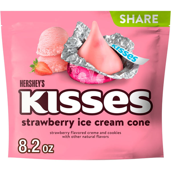 Hershey's Kisses Strawberry Ice Cream Cone Share · Caramelos · 232 g