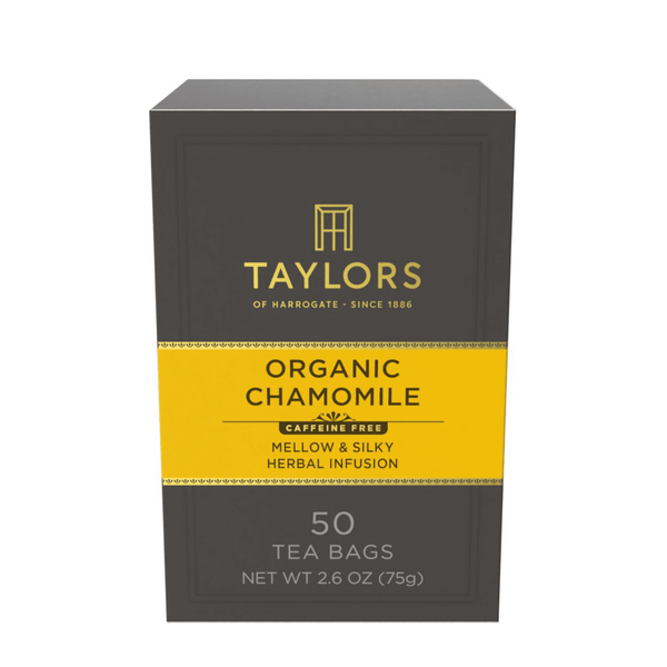 Taylors of Harrogate Organic Chamomile Herbal Tea 50 · Té · 50 pzas