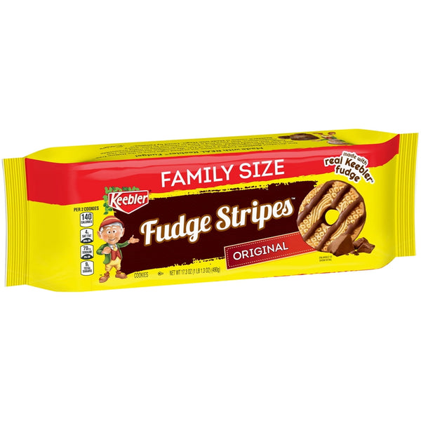 Keebler Fudge Stripes Original · Galletas · 490 g