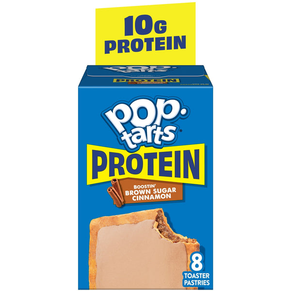 Pop-Tarts Protein Boostin' Brown Sugar Cinnamon · Pastelitos · 10 g · caja