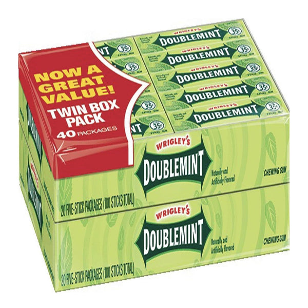 Doublemint 5 pc · Chicles y mentas