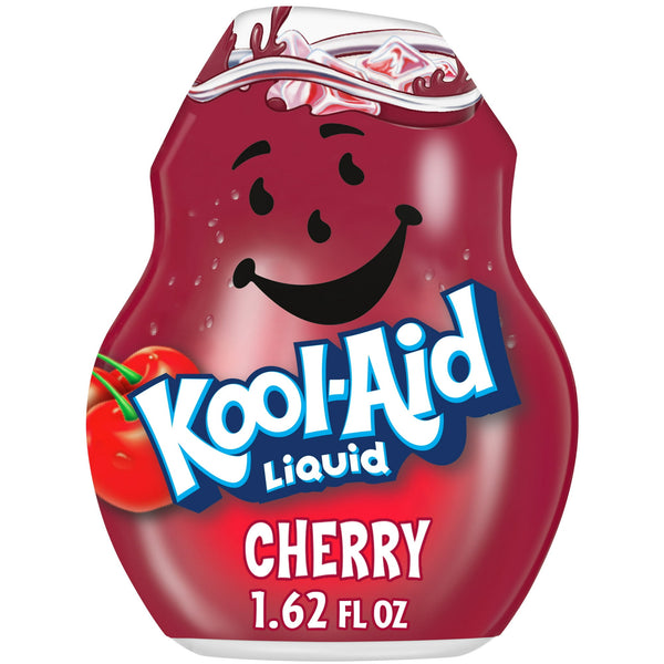 Kool-Aid Liquid Cherry · Polvo para agua · 48 ml · botella