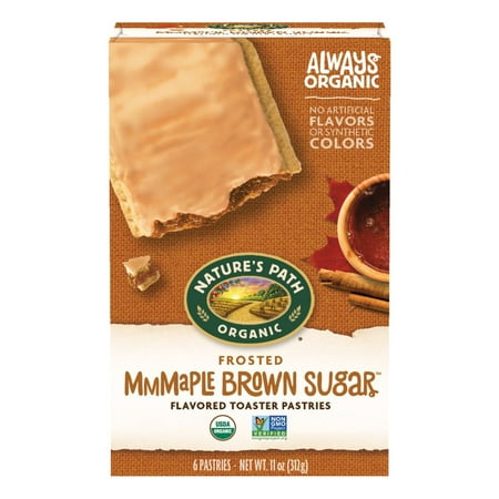 Nature's Path Organic Maple Brown Sugar Cinnamon Frosted · Pastelitos · 312 g · caja