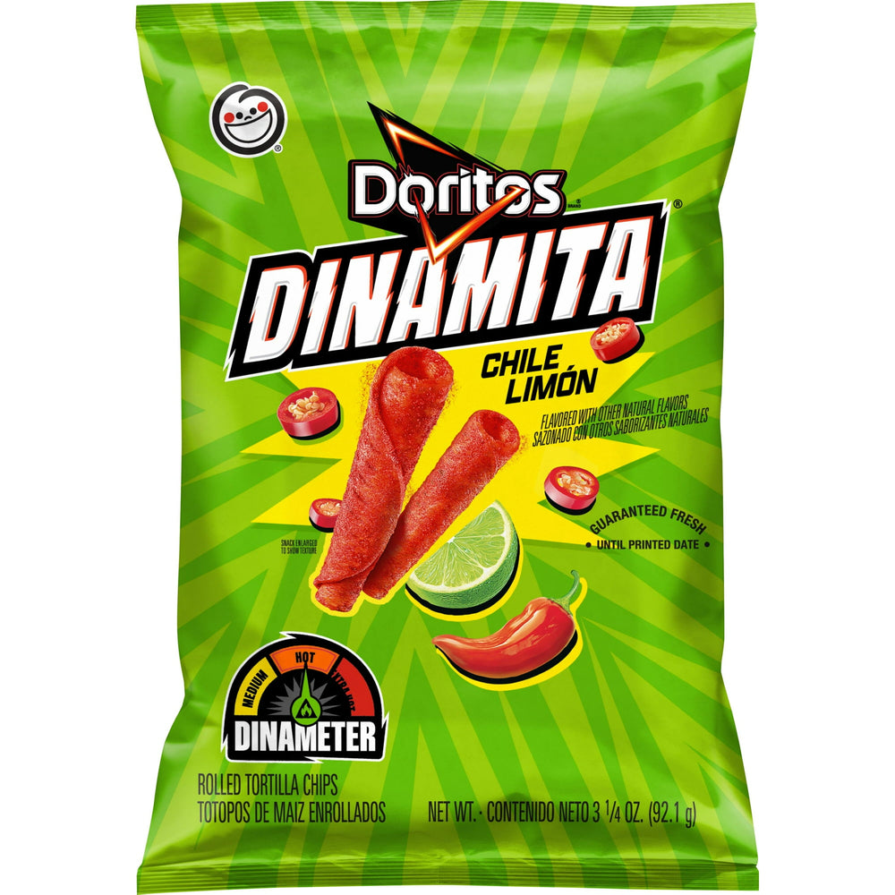 Doritos Dinamita Chile Limon · Totopos · 92 g · bolsa