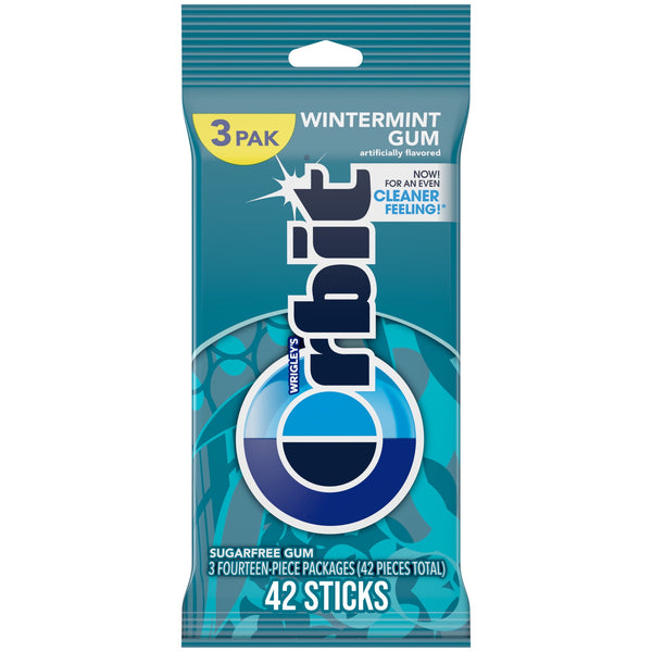 Orbit Wintermint Sugar Free · Chicles y mentas · 14 pzas