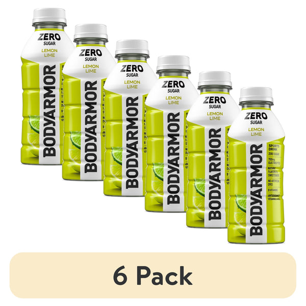 BODYARMOR Lemon Lime Zero Sugar · Bebida · 6 botellas de 473 ml