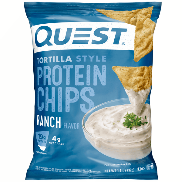 Quest Protein Chips Ranch · Totopos · 31 g