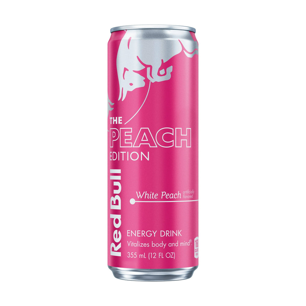 Red Bull Peach Edition White Peach · Bebida energética · 355 ml · lata