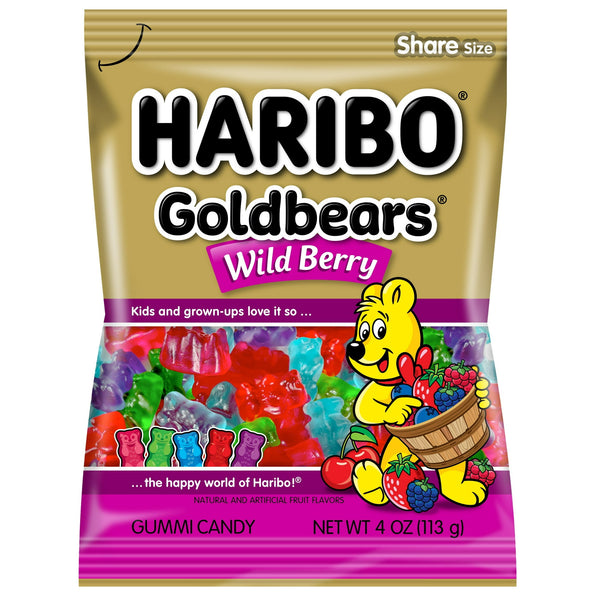 HARIBO Goldbears Wild Berry · Gomitas · 113 g · bolsa