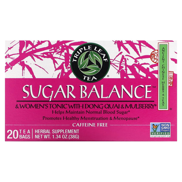 Triple Leaf Tea Herbal Tea Sugar Balance · Té