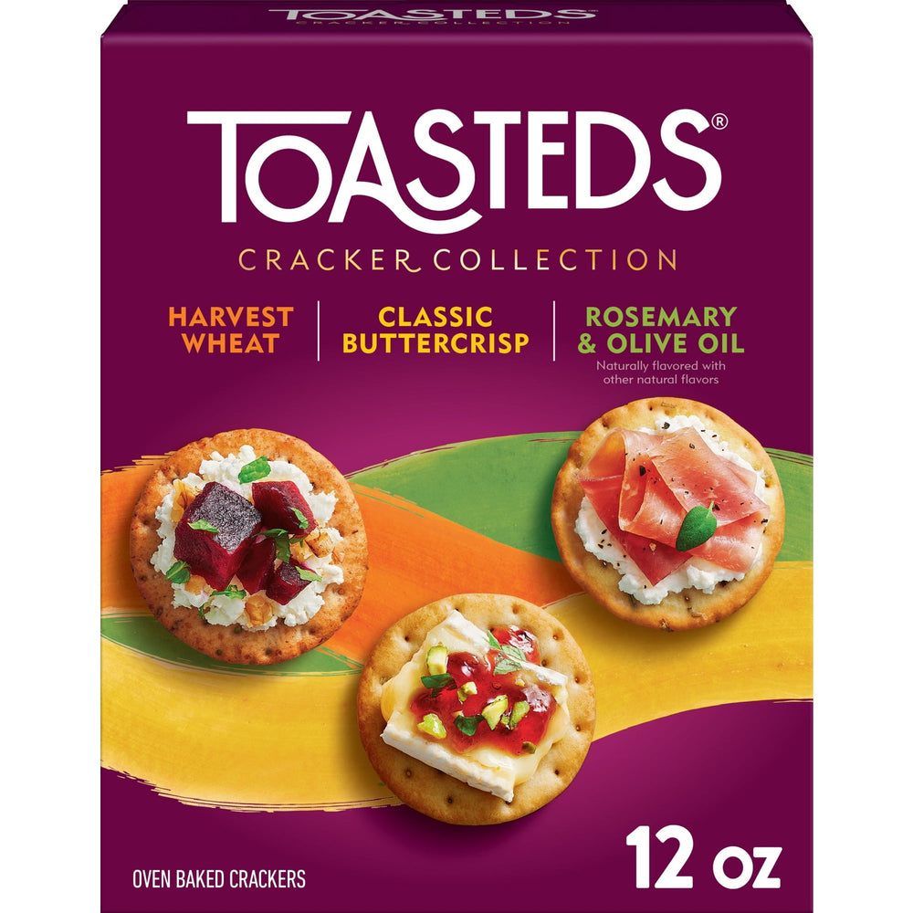 Toasteds Variety Pack Party · Galletas saladas · 340 g