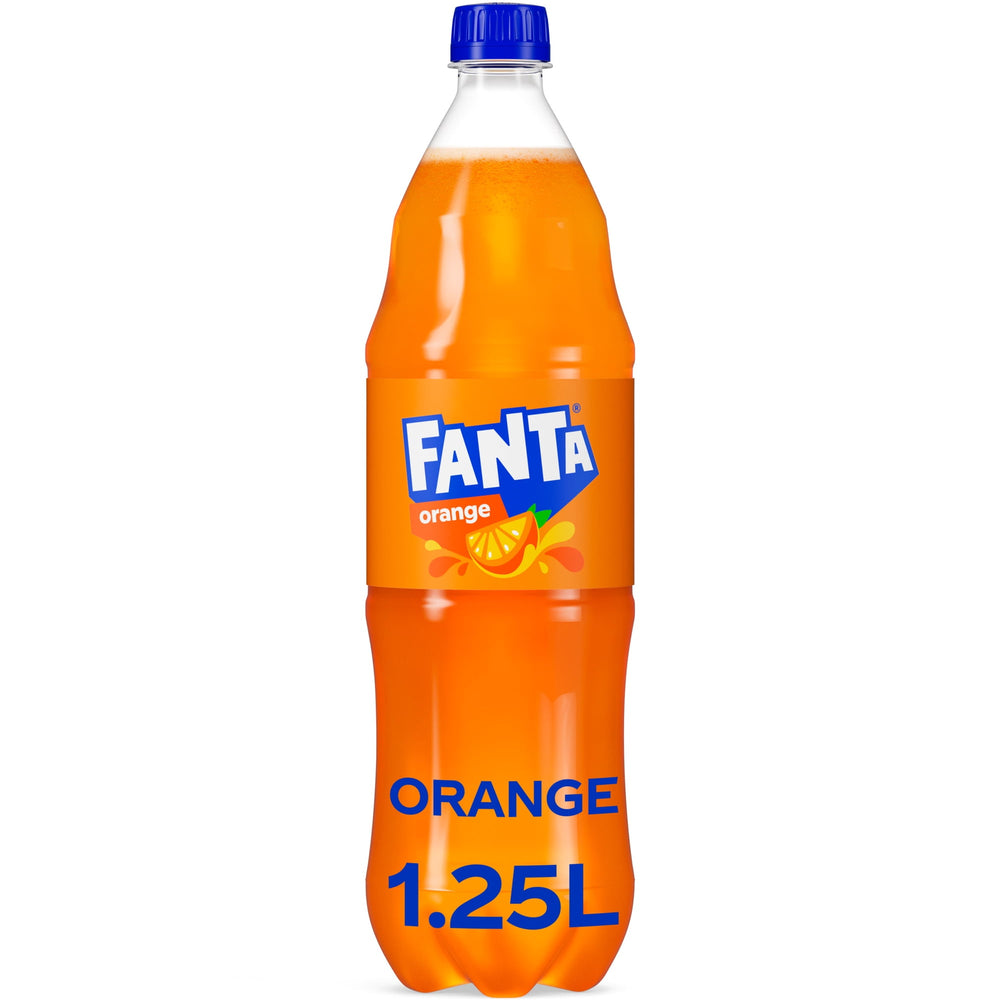 Fanta Orange Bottle 1.25 Liter · Refresco · botella