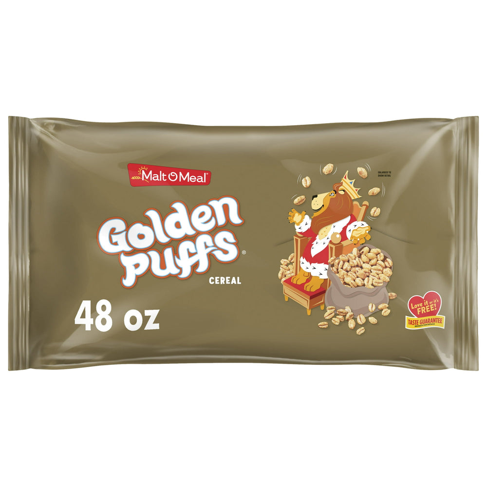 Malt-O-Meal Golden Puffs · Cereal de trigo inflado · 1361 g