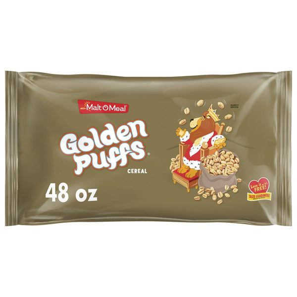 Malt-O-Meal Golden Puffs · Cereal de trigo inflado · 1361 g