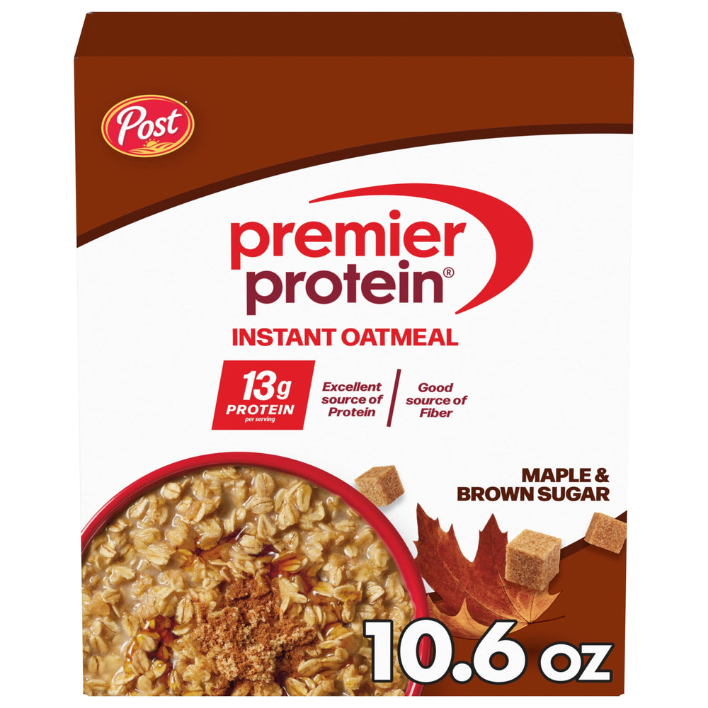 Premier Protein Maple & Brown Sugar Protein · Cereal · 6 pzas de 50 g
