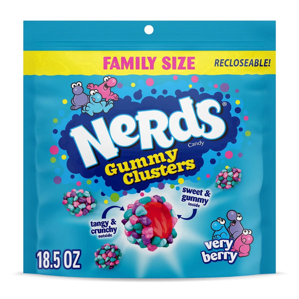 NERDS Gummy Clusters Very Berry · Gomitas · 524 g · bolsa