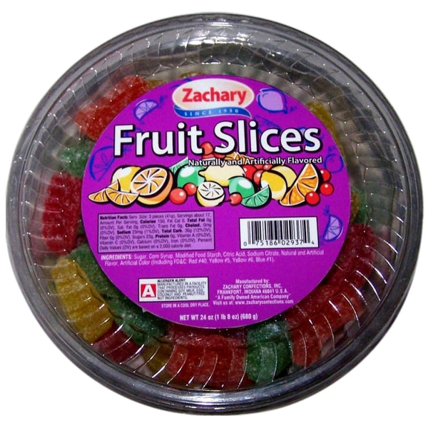 Zachary Fruit Slices · Gomitas · 680 g