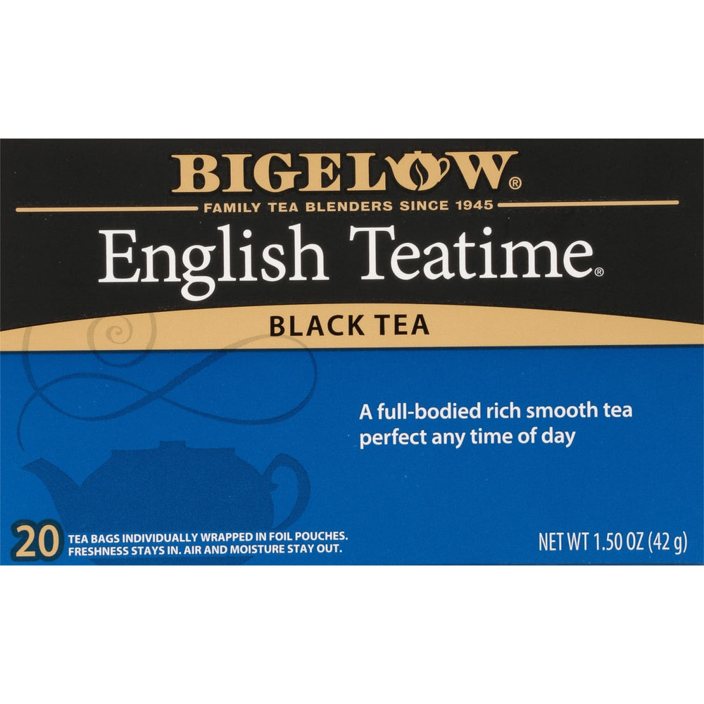 Bigelow English Teatime Black Tea · Té · 20 pzas