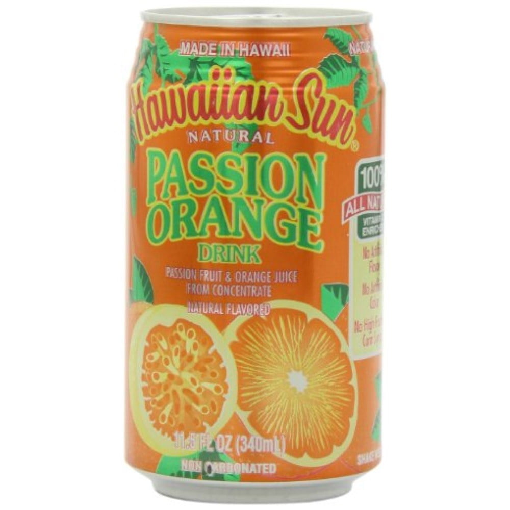 Hawaiian Sun Passion Orange · Bebida · 6 pzas de 326 g
