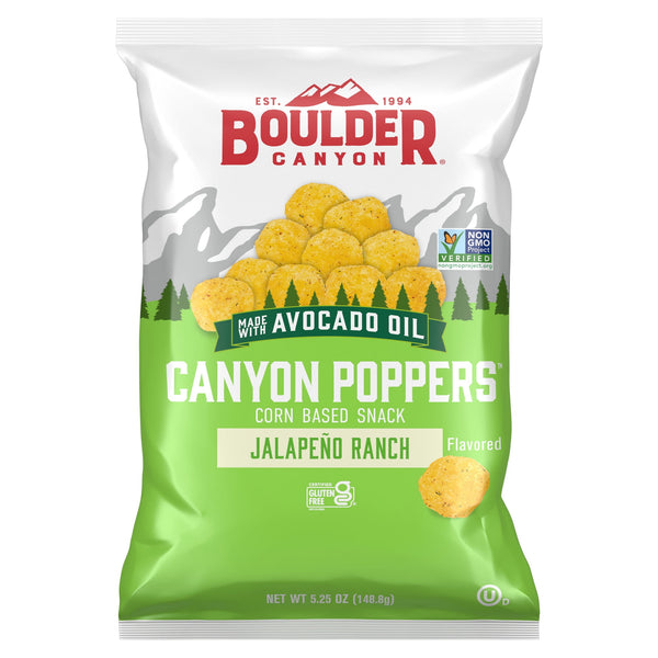 Boulder Canyon Jalapeno Ranch Canyon Poppers · Frituras · 149 g · bolsa