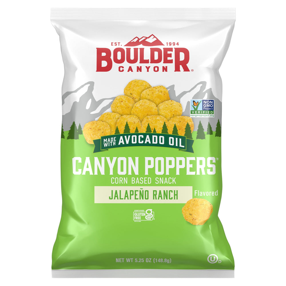 Boulder Canyon Jalapeno Ranch Canyon Poppers · Frituras · 149 g · bolsa