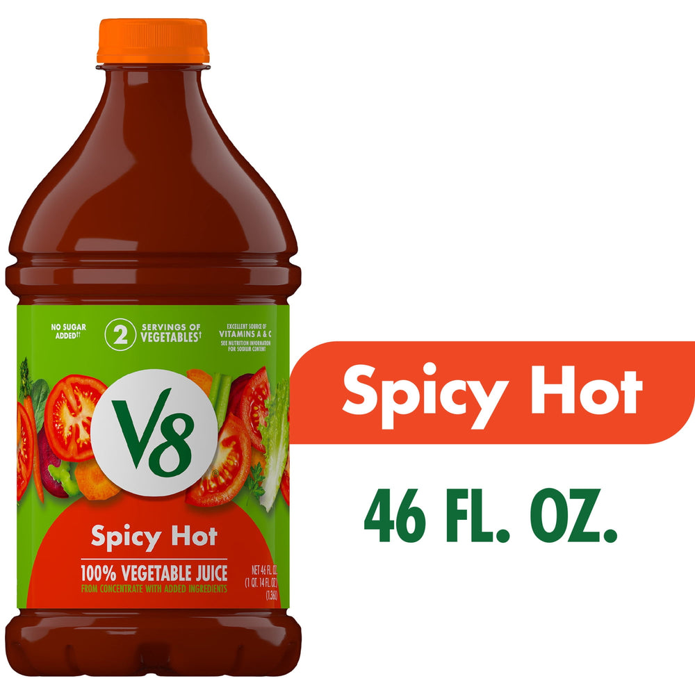 V8 Spicy Hot · Jugo de verduras picante · 1360 ml