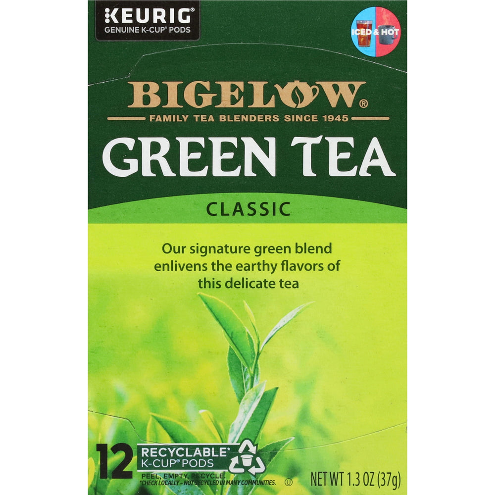 Bigelow Green Tea Keurig K-Cup Tea Pods · Té · 12 pzas