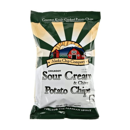 Alaska Chip Company Sour Cream & Chive · Papas · 227 g