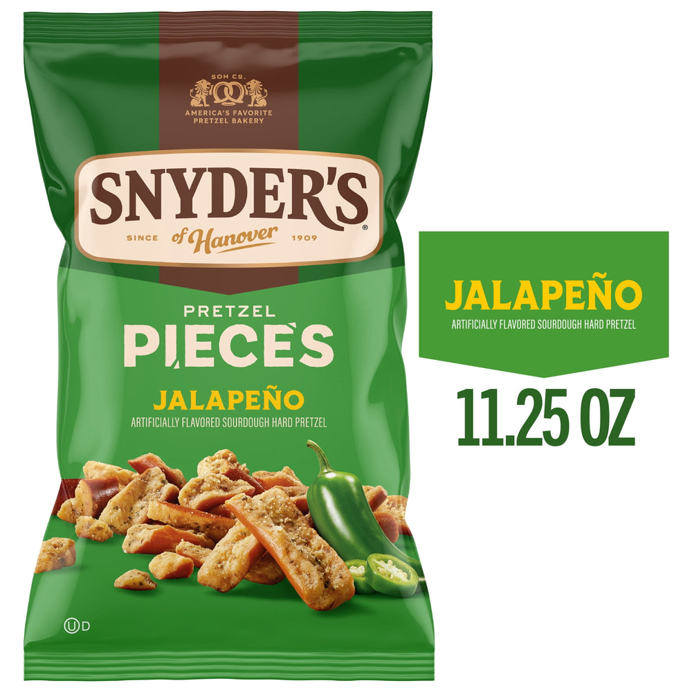 Snyder's of Hanover Jalapeno Pretzel Pieces · Pretzels · 319 g · bolsa