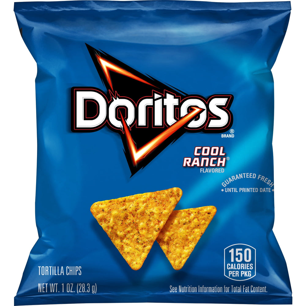 Doritos Cool Ranch Tortilla · Totopos · 28 g · bolsa