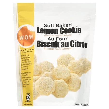 WOW Baking Soft- Lemon Burst Gluten Free · Galletas · 227 g