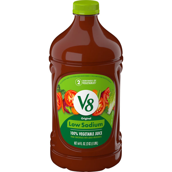V8 Low Sodium Original · Jugo de verduras · 1893 ml