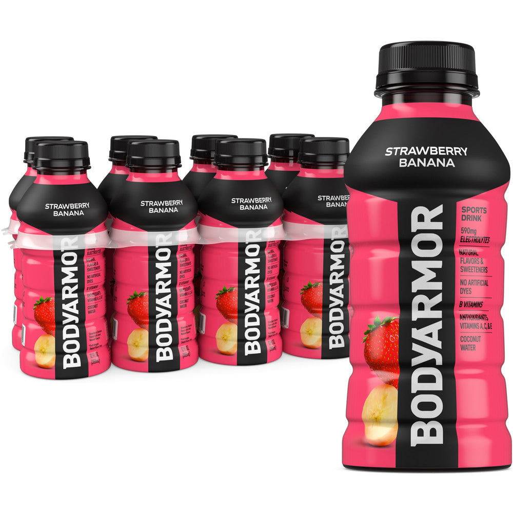 BODYARMOR Strawberry Banana · Bebida · 8 botellas de 355 ml