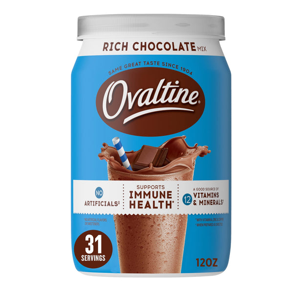 OVALTINE Rich Chocolate Milk · Caramelos · 340 g · bote