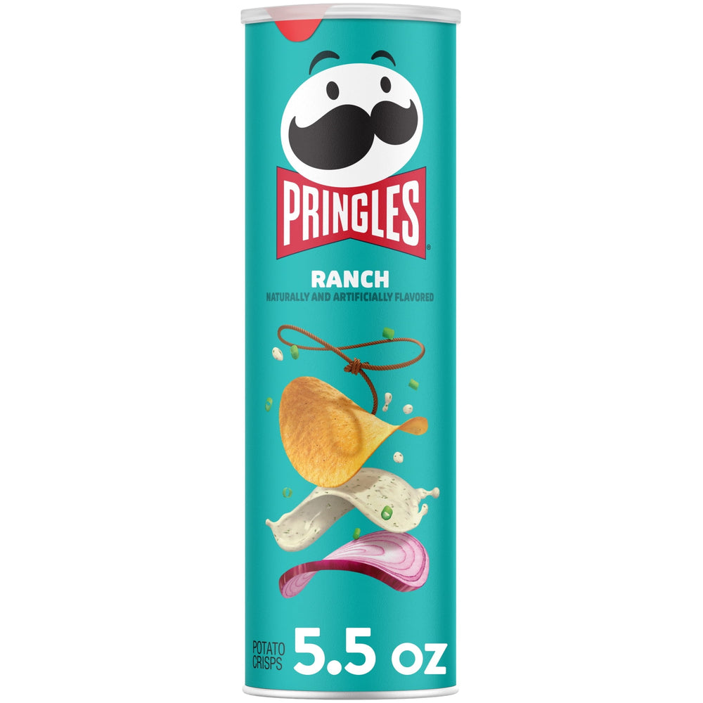 Pringles Ranch Potato Crisps · Papas · 156 g · bote