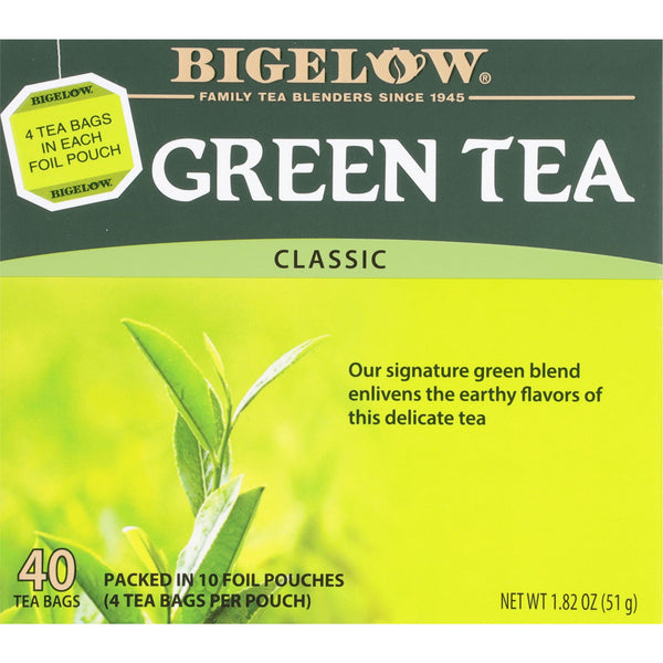Bigelow Classic Green Tea Tea · Té · 40 pzas