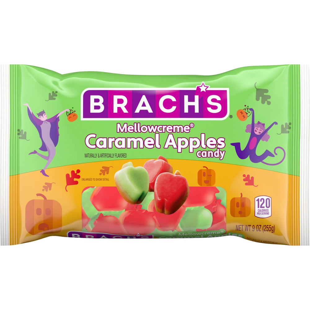 Brach’s Mellowcreme Caramel Apple Halloween · Caramelos · 255 g · bolsa