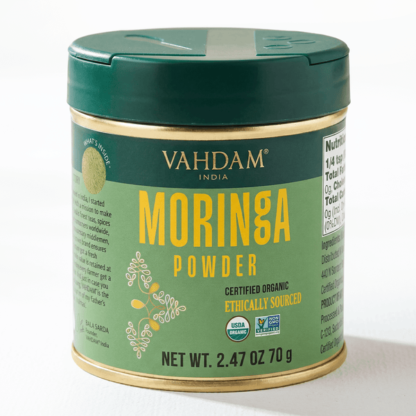 VAHDAM Organic Moringa Powder Spice · Té · 70 g
