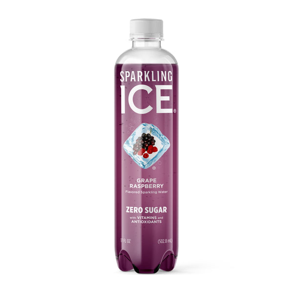 Sparkling Ice Naturally Grape Raspberry · Agua mineral · 503 ml