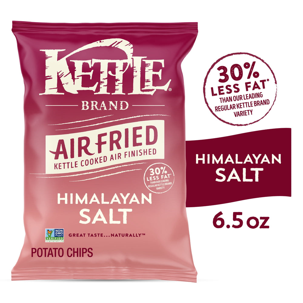 Kettle Brand Air Fried Himalayan Salt · Papas · 184 g · bolsa