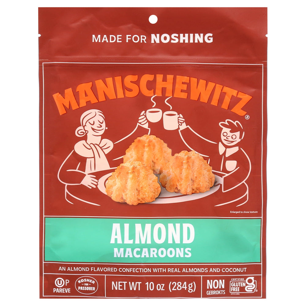Manischewitz Almond Macaroons · Nueces · 283 g