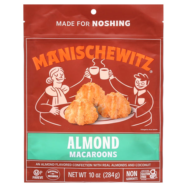 Manischewitz Almond Macaroons · Nueces · 283 g