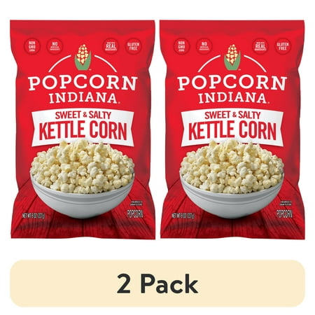 Indiana Kettle Corn · Palomitas · 2 pack de 227 g