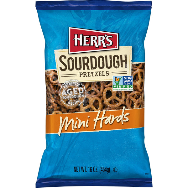 Herr's Mini Hards Sourdough · Pretzels · 454 g