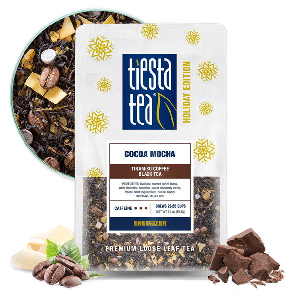 Tiesta Tea - Cocoa Mocha Energizer Loose Leaf Black Tea · Té · 51 g · sobre