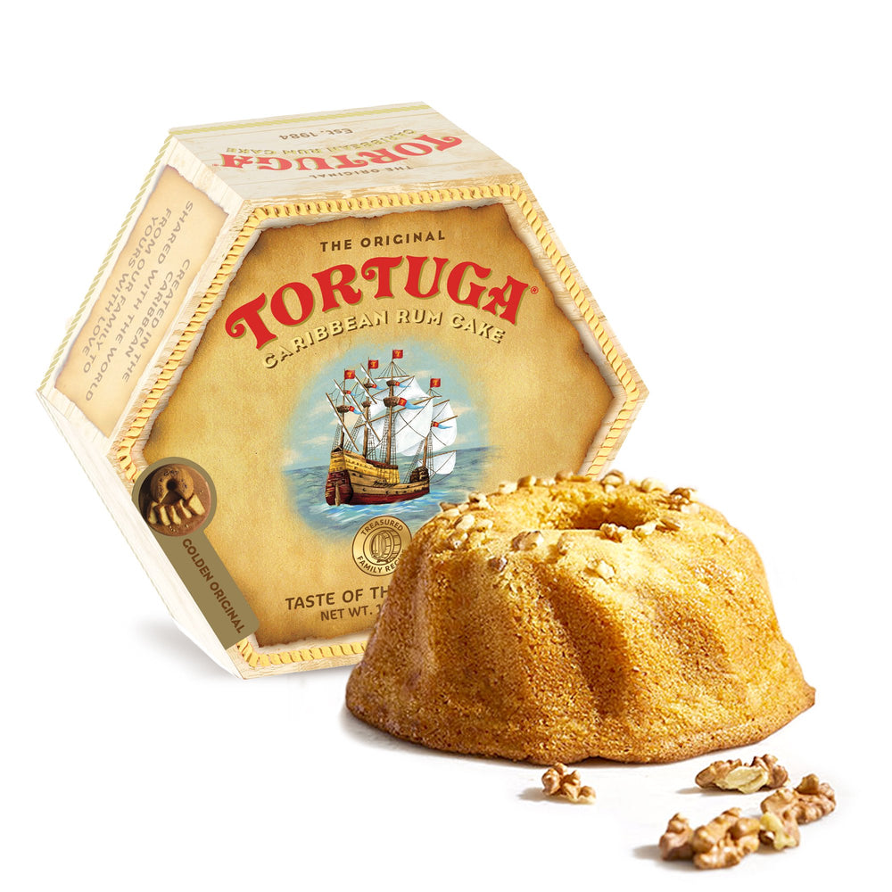 Tortuga Caribbean Rum Golden Original Cake · Pastelitos · 113 g