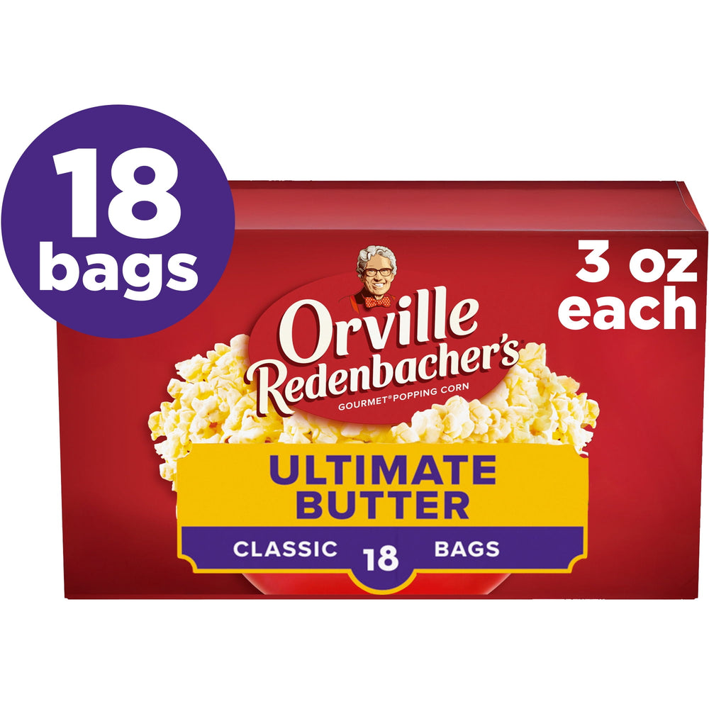 Orville Redenbacher’s Ultimate Butter · Palomitas · 18 pzas de 85 g
