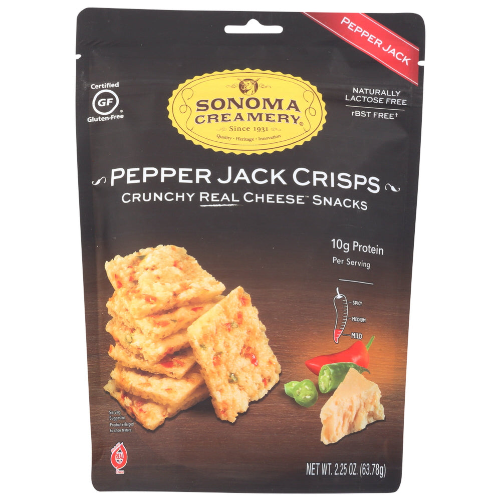 Sonoma Creamery Pepper Jack Crisps · Café y cremas · 64 g
