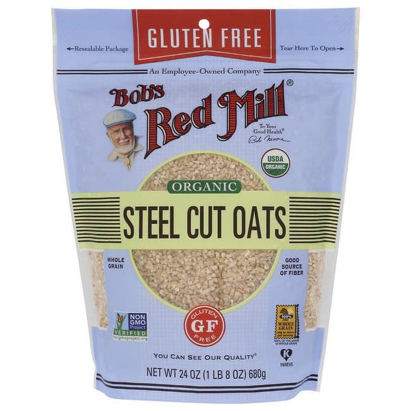 Bob's Red Mill Organic Steel Cut Oats Gluten Free · Cereal · 680 g