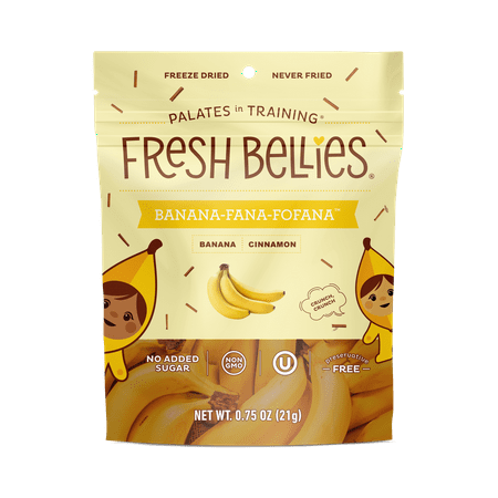 Fresh Bellies Banana-Fana-Fofana Freeze-Dried Toddler Gluten-Free · Fruta seca · 21 g · sobre